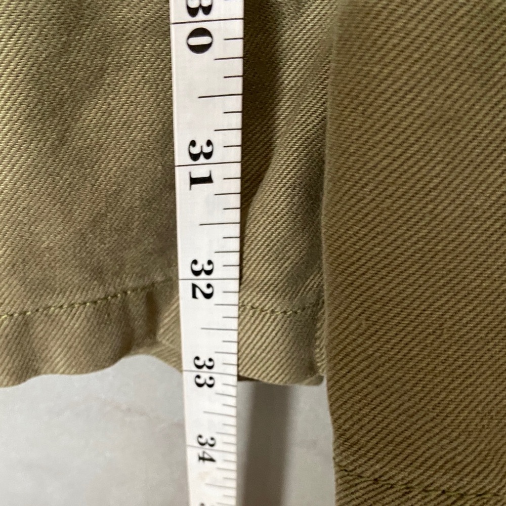 Hudson Army Green Ruffled Women's long sleeve romper NWT - Picture 8 of 9